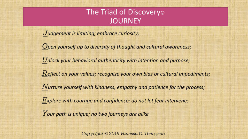 Triad of Discovery journey